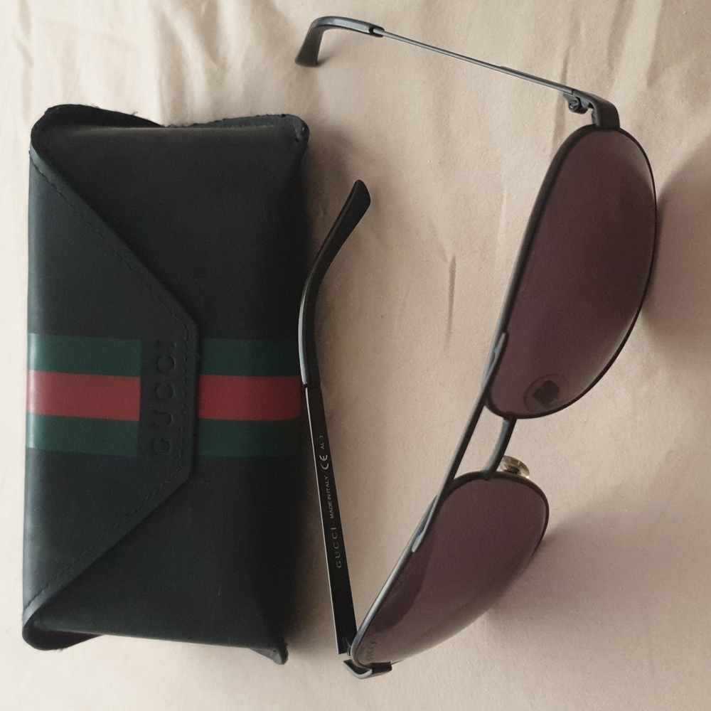 Gucci Sunglasses w/ Travel Case